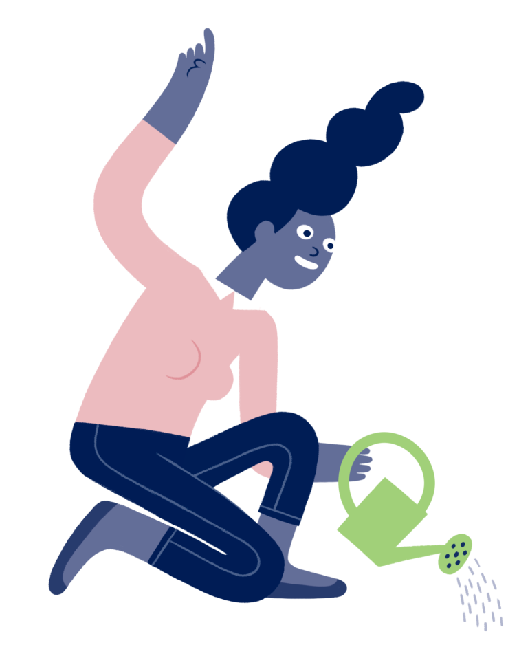 Six Personality Types Illustration of the Harmonizer Personality Type